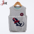 Cute baby sweater vest cheap price wholesale knitting patterns children cartoon sweater